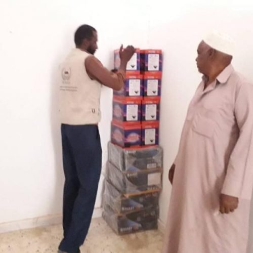 Delivery of generators to health centers