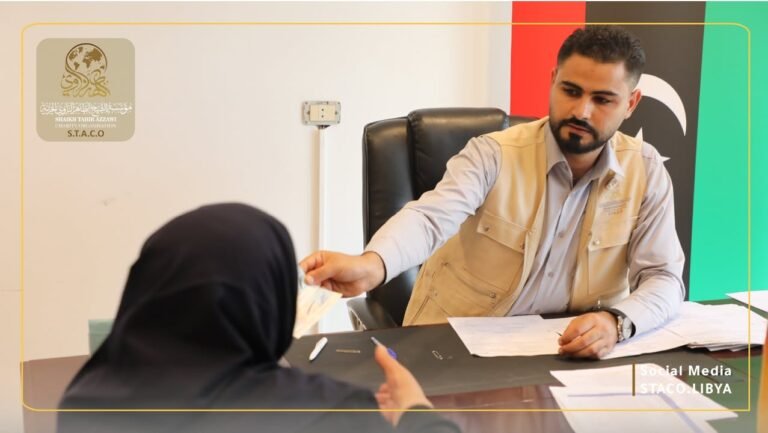 Sheikh Taher Al-Zawi Charity Foundation launches an initiative to cover the rent of housing for 70 displaced families from Derna