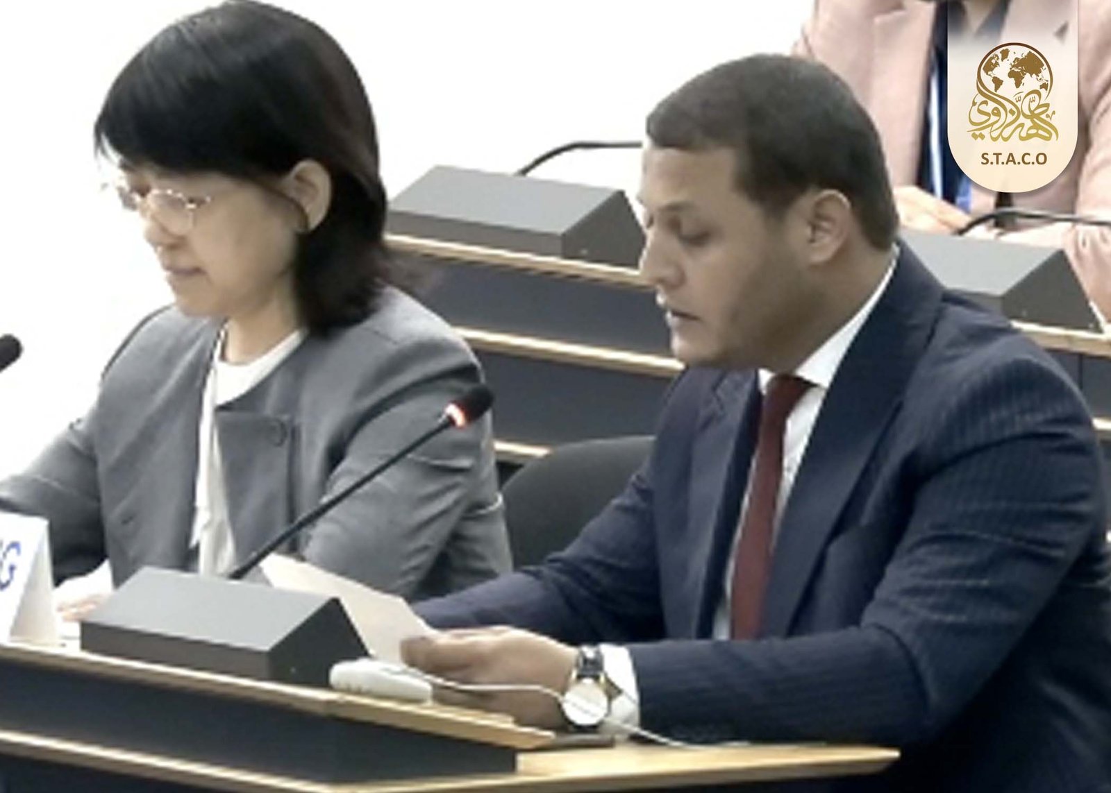 STACO President at Human Rights Council